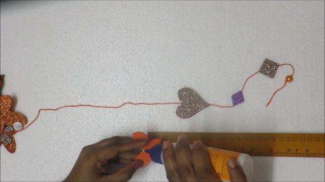 Wall hanging craft   DIY WALL HANGING.Foam paper craft