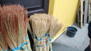 Веник сорго трехлучевой