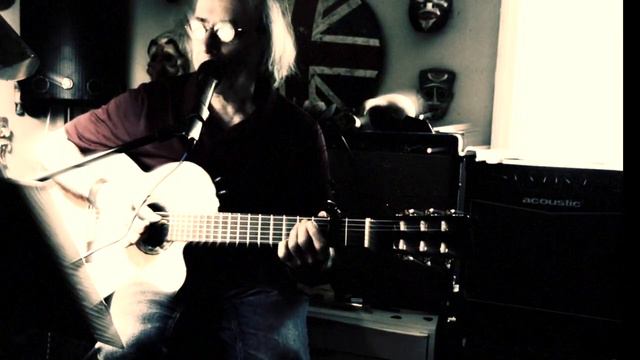 "Hallelujah" Leonard Cohen cover live (Epiphone Chet Atkins CEC) смотреть онлайн