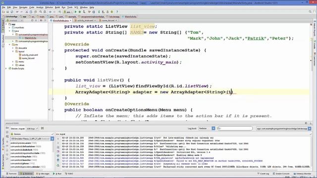 Android Tutorial for Beginners - Android ListView смотреть онлайн