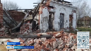 Историческое здание церковной постройки частично обрушилось в Белозерске