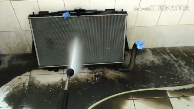 Мойка радиатора на лексусе. смотреть онлайн