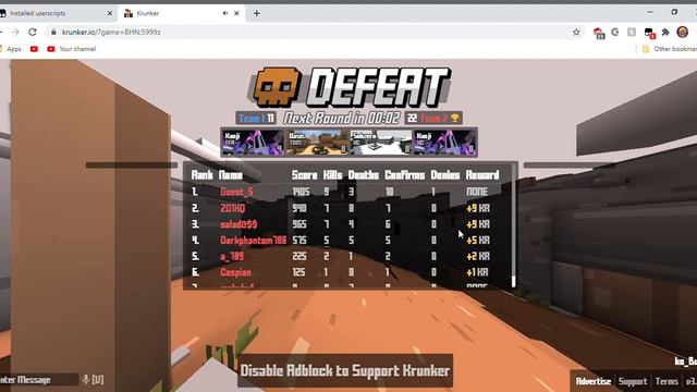 Krunker.io HACK SCRIPT | **no Download** Tampermonkey | Aimbot , wallbang , AntiBan | ChotuGamerYT