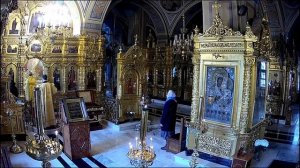 13.9.22 Часы и Божественная литургия. Положение честно́го пояса Пресвятой Богородицы