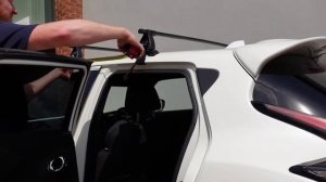 How to Fit Roof Rack Bars Nissan Juke