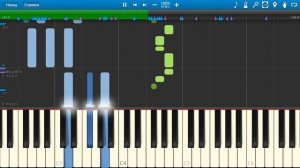 Smash - Молитва (на пианино Synthesia)