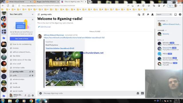 Blogspot and Discord смотреть онлайн
