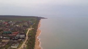кучугуры. пляж кучугур с птичьего полета.