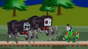 Giant Diesel Train Vs Monster Thomas