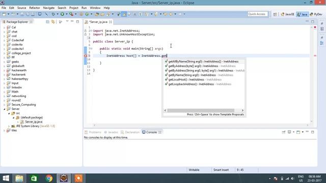 SOLVED : How to get server ip address using JAVA смотреть онлайн