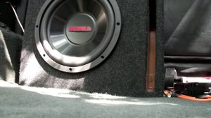 Тест Сабвуфера с кондесатором SUPRA SCAP-10 1Ф