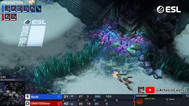 Reaper GOD (nerf needed again?) - Byun vs Solar - (StarCraft 2) смотреть онлайн