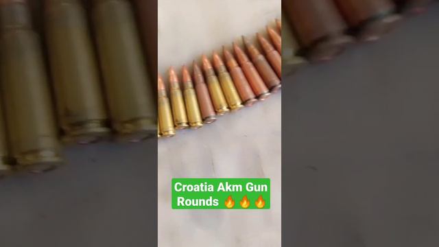 Croatia Akm Gun Rounds 🔥 part [505]