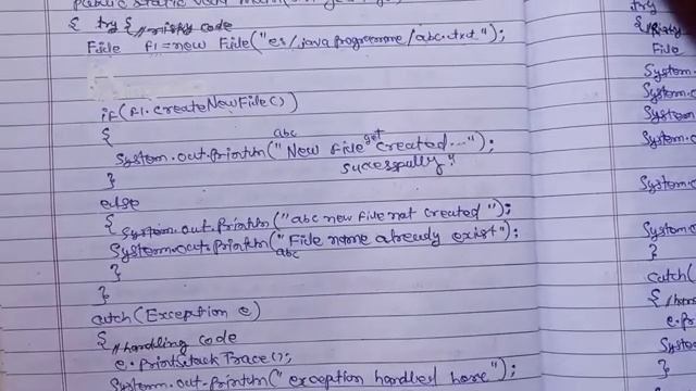 creating a new file in java |lec-6| create a file in java| java file handling | AndroJavaOfficial