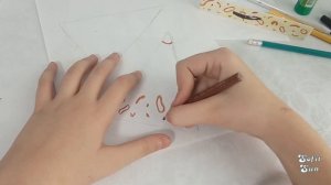 Дракон-ящерка из бумаги на руку. DIY Sofit Sun