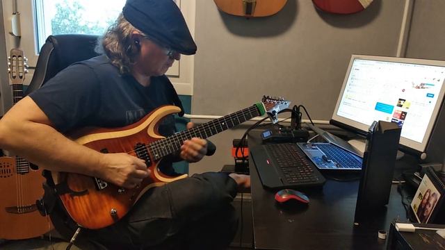 Power Funk Jam ( backing track ) improvisation Cort X700 Duality #luvmybiasfx2 смотреть онлайн