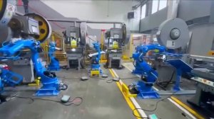 Промышленные роботы CRP автоматизируют процесс штамповки на Ижевском Заводе Тепловой Техники (ИЗТТ)