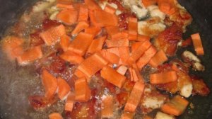 Рагу из куриной грудки и овощей