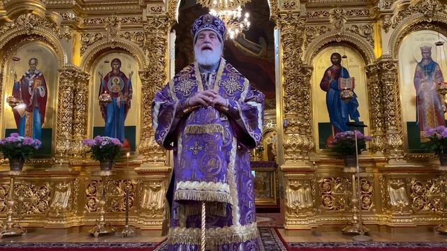 Проповедь митрополита Павла в день Всемирного Воздвижения честного и Животвлрящего Креста Господня. смотреть онлайн