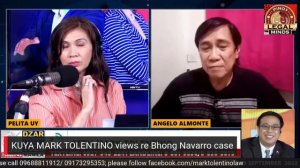 Kuya MArk Tolentino views re Bhong Navarro case