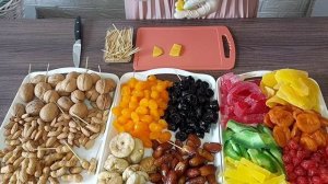 Букет из сухофруктов. Букет из сухофруктов и орехов своими руками. Основа букета. Каркасный букет.