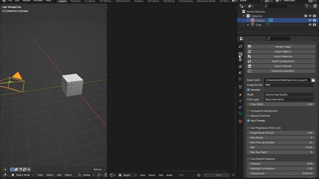 Corona renderer for Blender - How to use BCorona addon in Blender 3.0