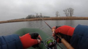 Твичинг на воблеры зимой .