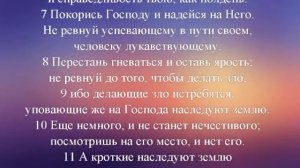 Псалмы с 31 по 40