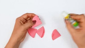 Простой способ сделать красивый цветок оригами  | Easy Flowers origami