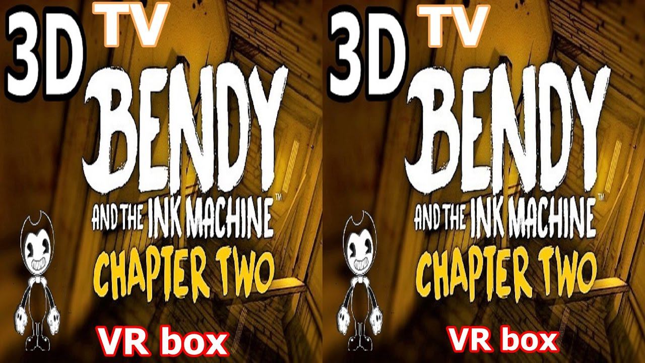 Bendy And The Ink Machine 3D VR video Google Cardboard 3D SBS ch 2 смотреть онлайн