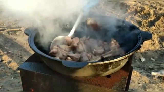 Рецепт плова со свининой в казане