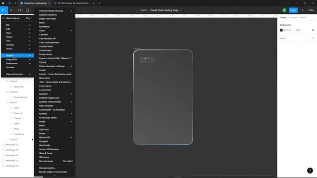 How To Create Animated Landing Page Design Using Interactive Components in Figma смотреть онлайн