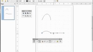LibreOffice Draw (25) Curves Lines