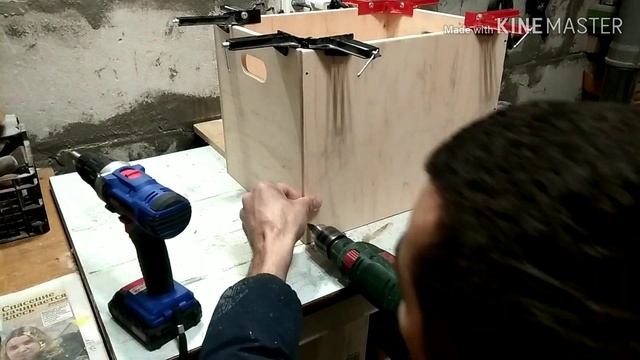 Ящик из фанеры для детских игрушек своими руками / Toy box DIY