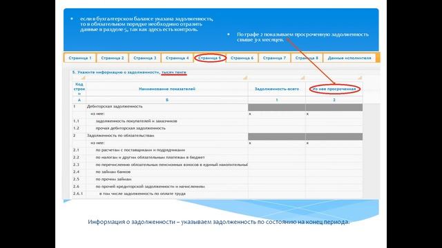 Заполнение статистической формы 1-ПФ (годовая)