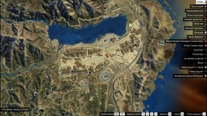 GTA 5 Satellite map HD mod