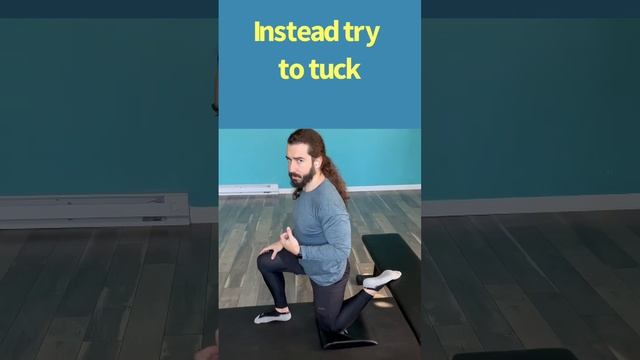 Eliminate back pain with this stretch.