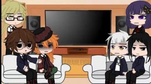 bsd react to dazai as the book