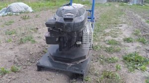 Работа мульчера / ЛопЛош / Мотокультиватор