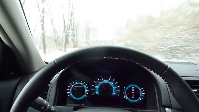 2012 Ford Fusion Sport First Snow Test смотреть онлайн