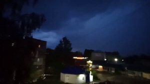 Гнев природы Сильная гроза 3 августа