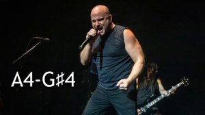 [HD] David Draiman Vocal Range (E♭1 - F♯5)