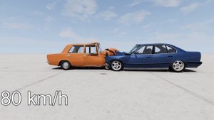 USSR vs GERMAN CARS! 150 Km/H CRASH TEST! - BeamNg Drive