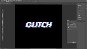 Glitch Effect Photoshop Tutorial - Photoshop Glitch Effect Text