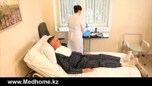 Уход за больным после инсульта.Бритье