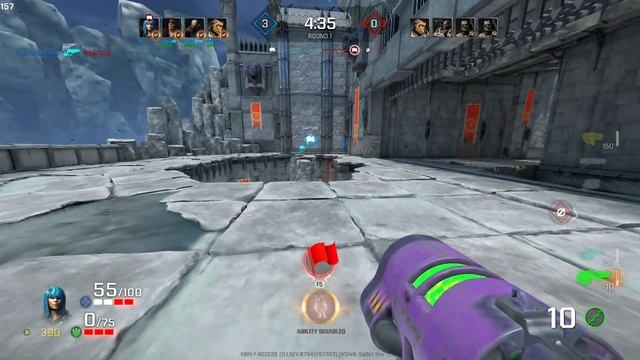 Quake Champions CTF | Citadel With YourWaterloo | 1440p60 смотреть онлайн