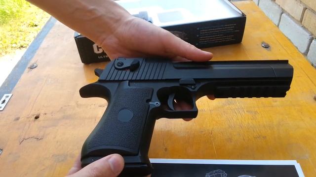 Дигл (Desert Eagle) страйкбольный электро пневматический