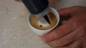 Рисунок на капучино панда