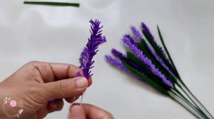 Easy Purple Lavender Crepe Paper Flower ~ Paper Flower Tutorial