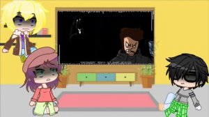 Мои персонажи реагируют на FNF Encounter (Z Sharp remix)